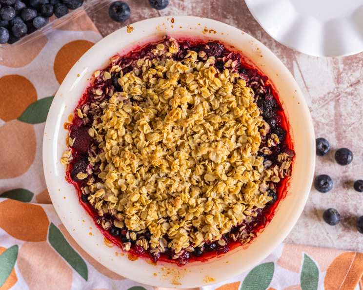 Oatmeal Berry Cobbler Recipe